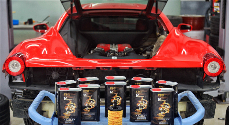 法拉利 458 Italia  基础保养 ETG V+竞技机油